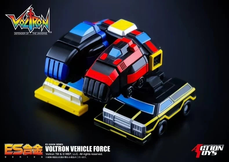 【MT】Action Toys ES Alloy Voltron Lion Force Warrior King of Beasts Mecha Fleet Fifteen Body Combination Model Toy Mecha