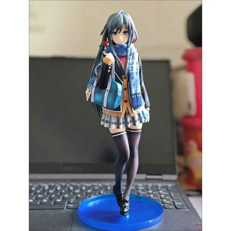 24cm Beautiful Girl Figure Yukinoshita Yukino Beautiful Girl Anime Collectible Model Desktop Decorations Holiday Gifts Kids Toys