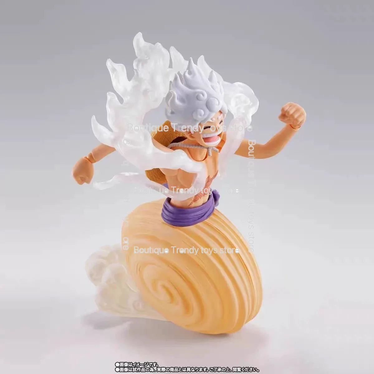 In Stock BANDAI Original Box S.H.Figuarts Monkey D.Luffy-Gear 5 Future Island Egghead SHF Action Figure Toy Collection Gift