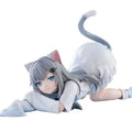 Two Dimensional Ornaments Cat-Themed Amagi Musume Figures, Beautiful Girl Trendy Toys Hane Shizuku Cat Ornaments Anime Models