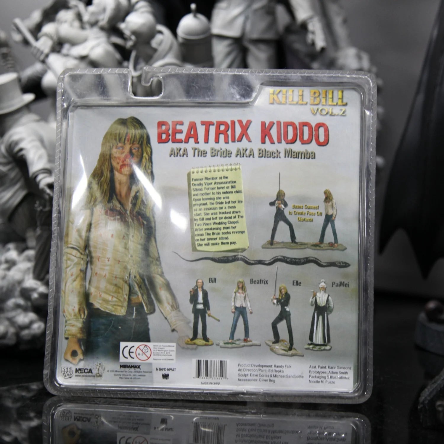Neca Kill Bill Female Lead Uma Thurman Battle Damage New Movable Doll Action Figure Model Toy Collection Ornament Gifts