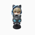 10cm Arknights Phantom Lucian Black Cat Shake Figure Figurine Doll Toy creative personalized statue model ornament GIFT