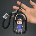 i NEW Naruto Uchiha Obito Itachi Uchiha Naruto Uzumaki Kakashi Keychain Pendant Doll Model Backpack Decor Collection Cartoon Toy
