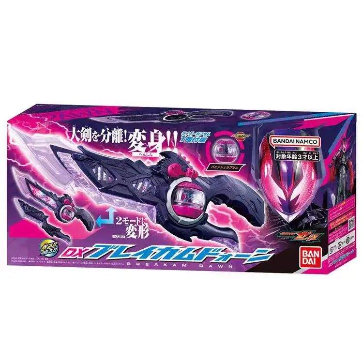 Bandai Kamen Rider Zeztz Breakam Dawn 3 Rider Transformer Toy Led Sound Effect Breakam Dawn Toy Collectible Gift Ornaments