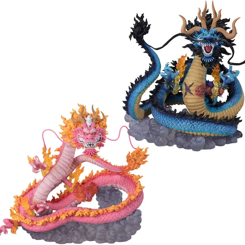 Bandai Original FiguartsZERO One Piece Kozuki Momonosuke & Beast Kaiduo Anime Figures Toys for Boys Christmas Gift Collectible