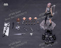 HASUKI PA009 Sammlerfigur im Maßstab 1/12, Friede Charm, Dämon, Nonne, Punk, Anime, kämpfendes Mädchen, 15 cm, Soldatin, Actionfigur