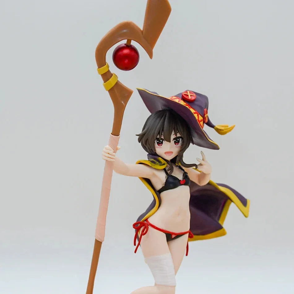 TAITO God's Blessing on This Wonderful World 23cm Megumin Action Figure Cute Figurine For Girls Droppshiping Model Toys gift