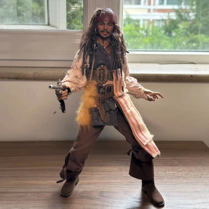 In Stock Hottoys Ht 1/6 Dx15 Pirates Of The Caribbean:Dead Men Tell No Tales Jack 12''Action Figures Collectable Model Toy Gifts