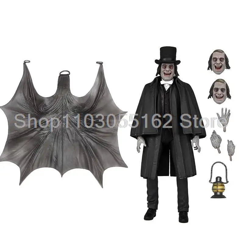 Neca London After Midnight Lon Chaney Action Figure Anime Collectible Model Toy Dolls  Birthday Gifts