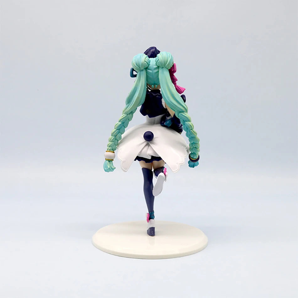 Hot Anime Hatsune Miku Figure 18cm National Style Fashion Panda MODERNCHINA Gift PVC Collection Acition Figure