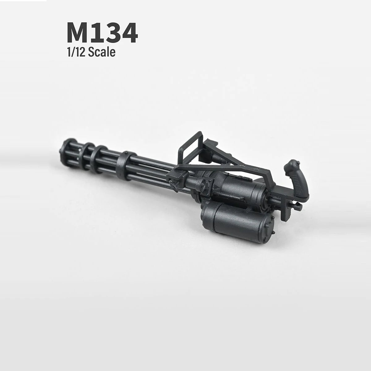 Gatling Heavy Machine Gun 1/12  Scale Weapons Weapon Suit for 6" Action Figure Figurine