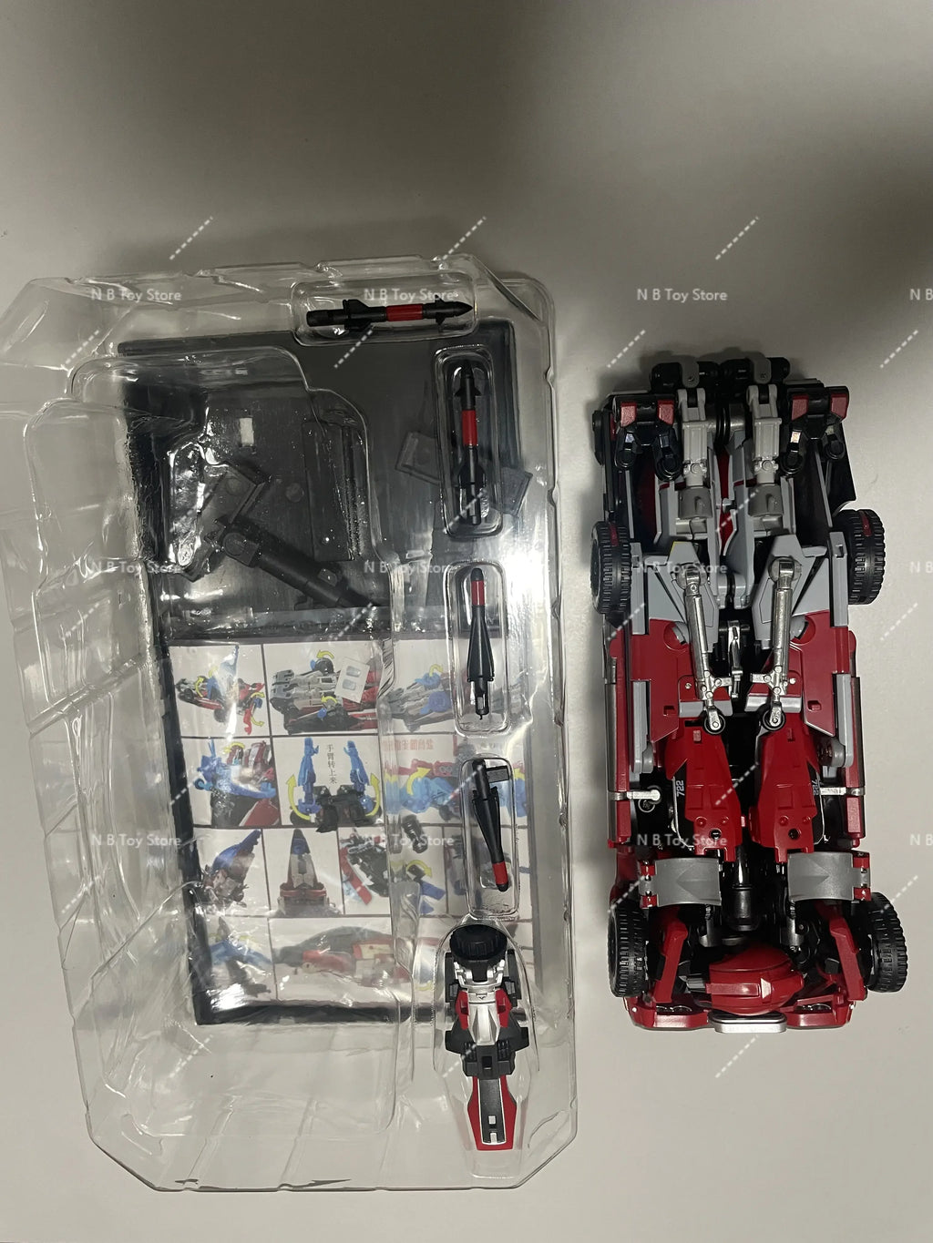 【In Stock】 Metagate Metagate-G05 Mg G-05 2.0 See Shatter Red Fantasy High Quality Robot Action Figure