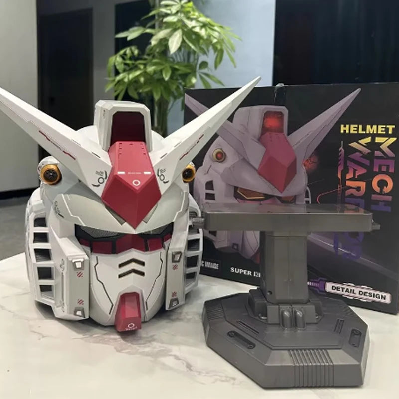 Bandai Gunpla Rx-78 Wearable Robot Model Christmas Gifts, Touch The Head To Change The Lights, Children'S Gifts