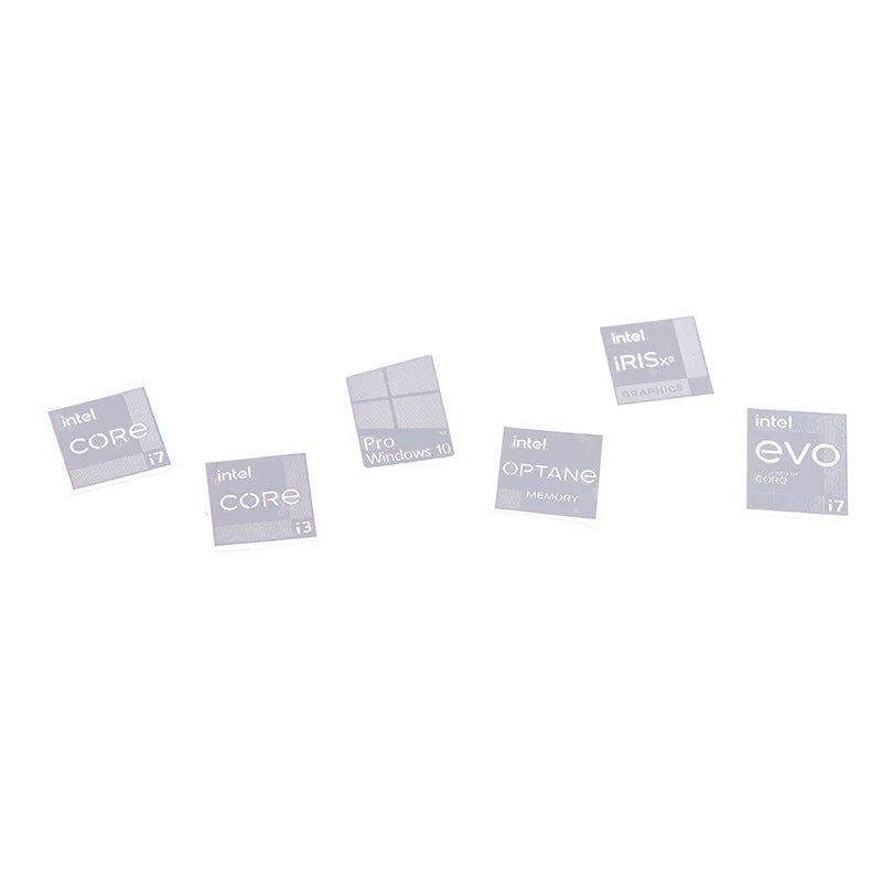 DIY Elfte Generation 11th Generation Core I9 EVO I7 I5 Win10 Computer Aufkleber Notebook Label Laptop Metall Aufkleber