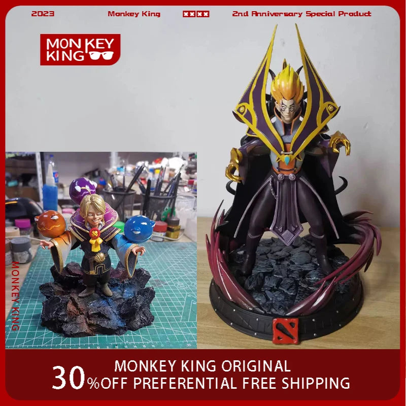 20cm DOTA2 Figure Invoker Supplicant Handmade Customization Anime Collectible Model  Desktop Decorations Holiday Children Toys