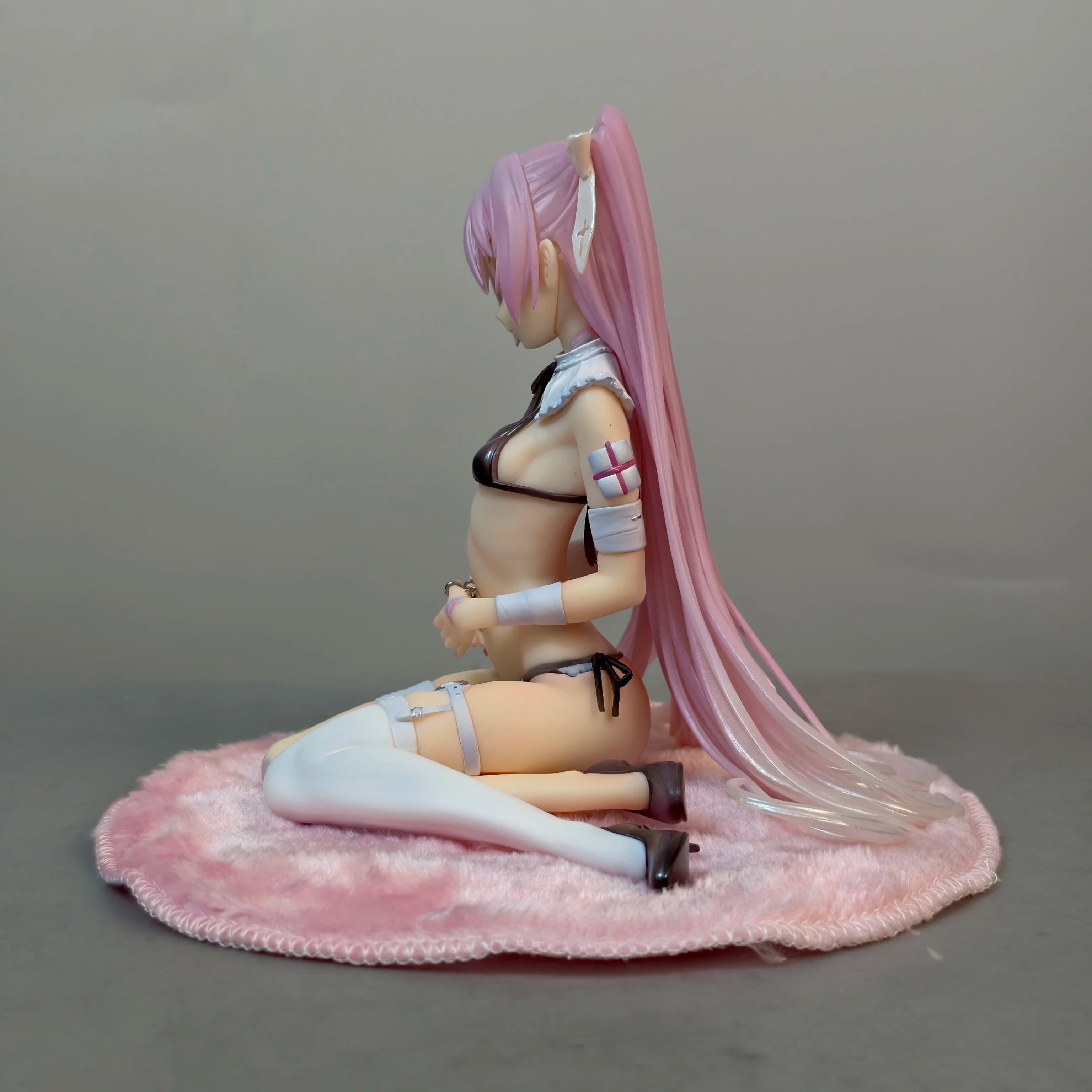 16cm 6.2 inch Anime Pink Charm Hatsune Miku Action Figures Pvc Statue Desktop Ornamen Collection Statue Model Decoration Toys