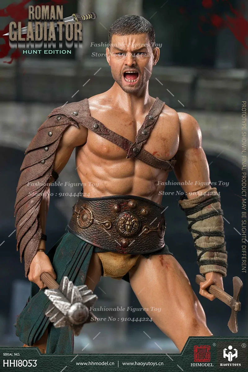 HHMODEL&HAOYUTOYS HH18053 1/6 Imperial Legion-Roman Gladiator Hunting Edition 12Inch Full Set Action Figure Model Toys