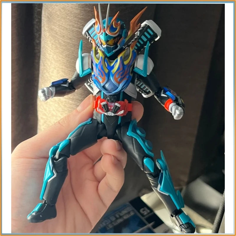 In Stock Bandai Shf Kamen Rider Fire Gotchard Steamhopper Articulated Action Figure Model Toy Gift