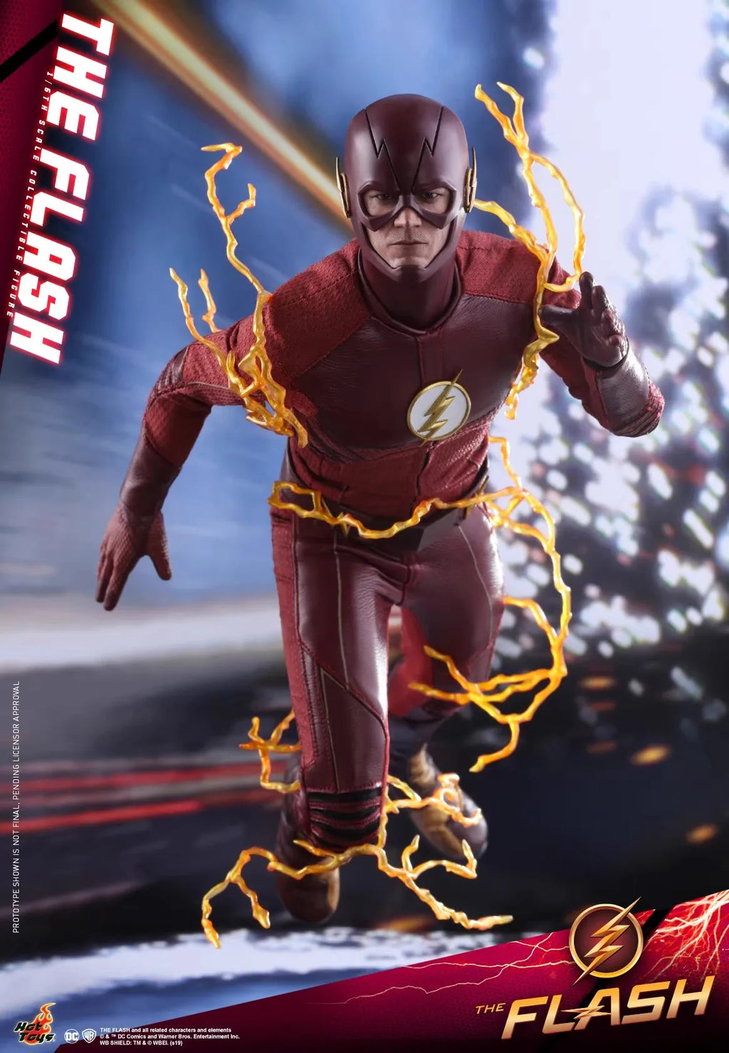 100% Original HotToys TMS009 1/6 Flash Barry In Stock Anime Action Figures Model Toys