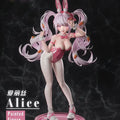 Nikke Alice Bunny Girl Anime Figure - Collectible Model Kit | Desktop Decor + Gift for Anime Fans (Premium Detail, Cute Design)