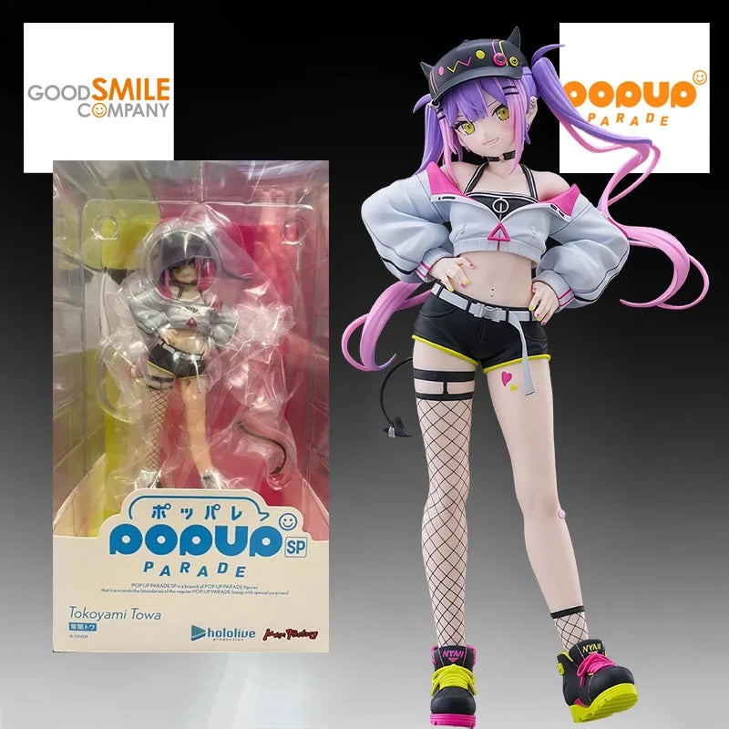 GSC Genuine POP UP PARADE Anime Figure Tokoyami Towa 170mm Action Figure Toys for Boys Kids Gift Collectible Model Ornaments
