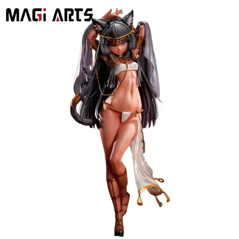 MAGI ARTS 1/6 Goddess Bastet Anime Figure Original PVC Collectible Model Figurine 26CM Ornament Kids Gift