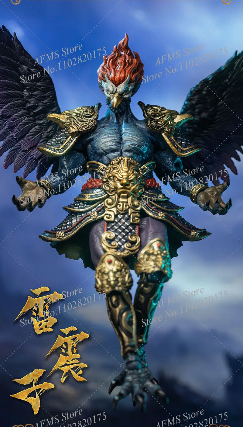 Fancyrealm 1/12 Scale Collectible Figure Lei Zhenzi Chinese Mythological Figures Son Of Thunder 6Inch Men Soldier Model Toys
