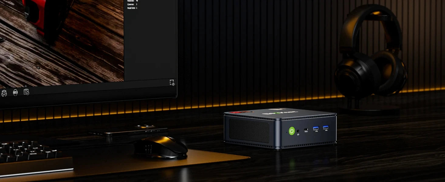 GMKtec M6 ryzen5 mini pc gamer AMD RYZEN 5 6600H DDR5 16GB 500GB 32GB 1TB SSD 5600Mhz NVME Pcie 3.0 Diy Office Gaming computer