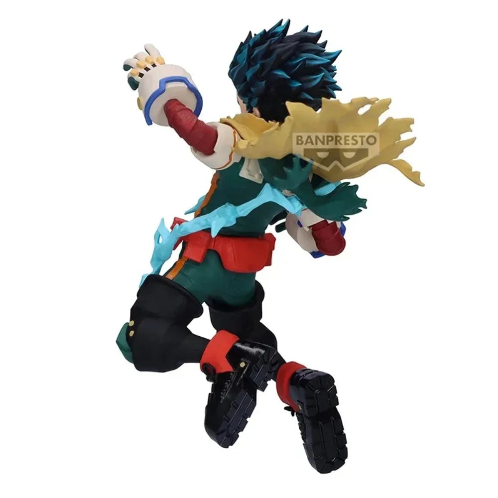 In Stock Bandai Original Genuine Banpresto Anime My Hero Academia The Amazing Heroes Plus Midoriya Izuku 11cm Model Toy Figures