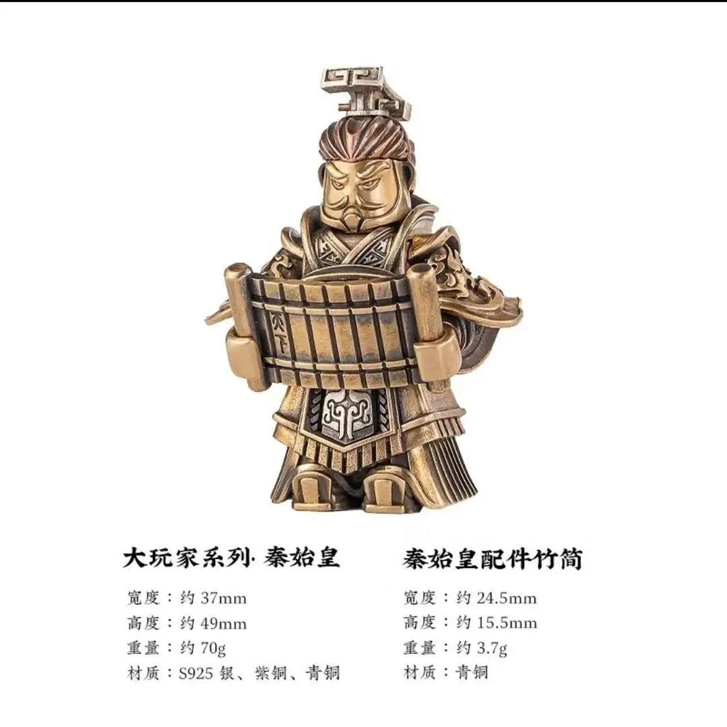 Ancient Tough Character Heroes Delicate Metal Figurine Crusades Templar MOC Building Blocks Magnetic Detachable Bricks Toys