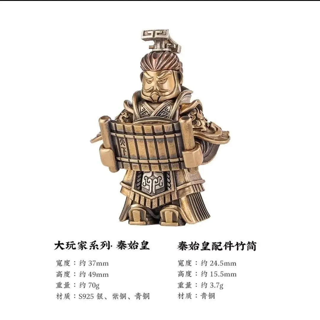 Ancient Tough Character Heroes Delicate Metal Figurine Crusades Templar MOC Building Blocks Magnetic Detachable Bricks Toys