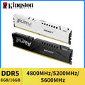 Kingston Fury Beast DDR5 Memory 16 8GB 4800 5200 5600MHz Desktop for AMD Intel CPU Motherboard Memory RAMs 288 PIN memory module