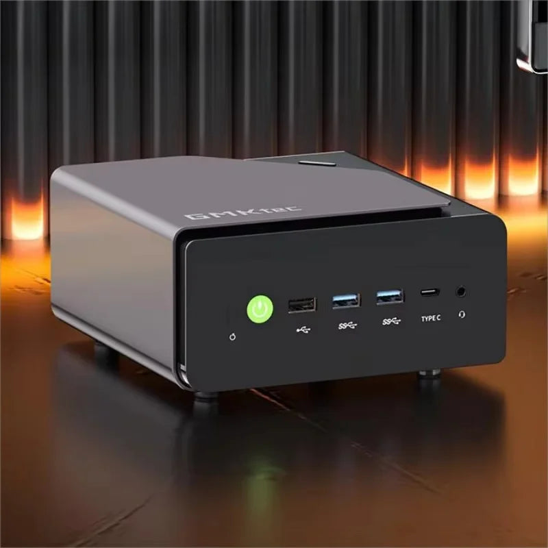 GMK K12 Mini Host AMD Ryzen 7 H 255 8-Core 16 Thread Omnipotent 65W High Performance Silent Desktop Computer Mini Host Custom