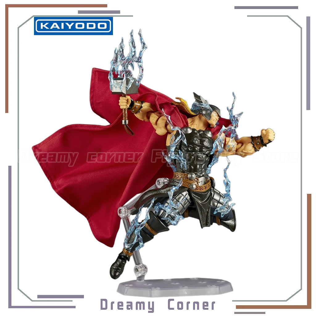 【In stock】Original KAIYODO Revoltech AMAZING YAMAGUCHI THOR Action Figures Toys Model Collection Ornaments