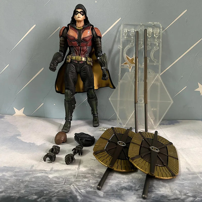 Play Arts Batman Arkham Knight Robin PVC Action Figure Collectible Model Toy Gifts For Friends