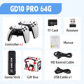 GD10 PRO Videospielkonsole 4K HD 2,4G Doppel-Wireless-Controller TV-Gamestick 256 GB 40000 Spiele Retro-Spiele Junge Weihnachtsgeschenk 