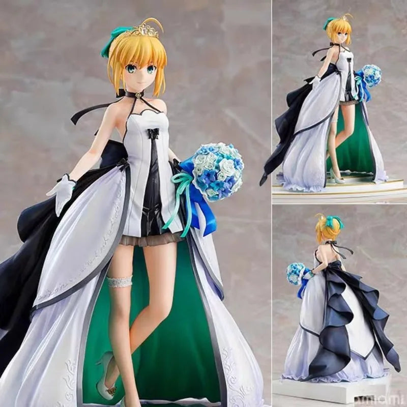 In stock Genuine GSC FGO Saber Matou Sakura Tohsaka Rin dress VER.PVC Action Anime Figure Model Toys Figure Collection Doll Gift
