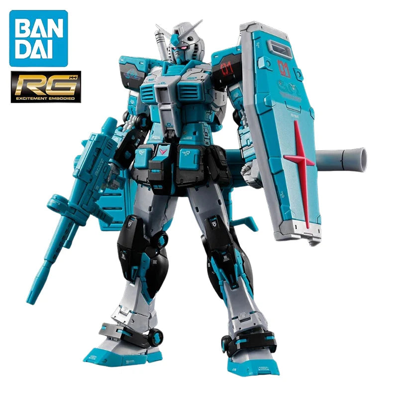 BANDAI PB LIMITED RG 1/144 RX-78-2 GUNDAM Ver.2.0 [Hatsune Miku Ver.] Anime Action Figures Assembly Model Collection Toy