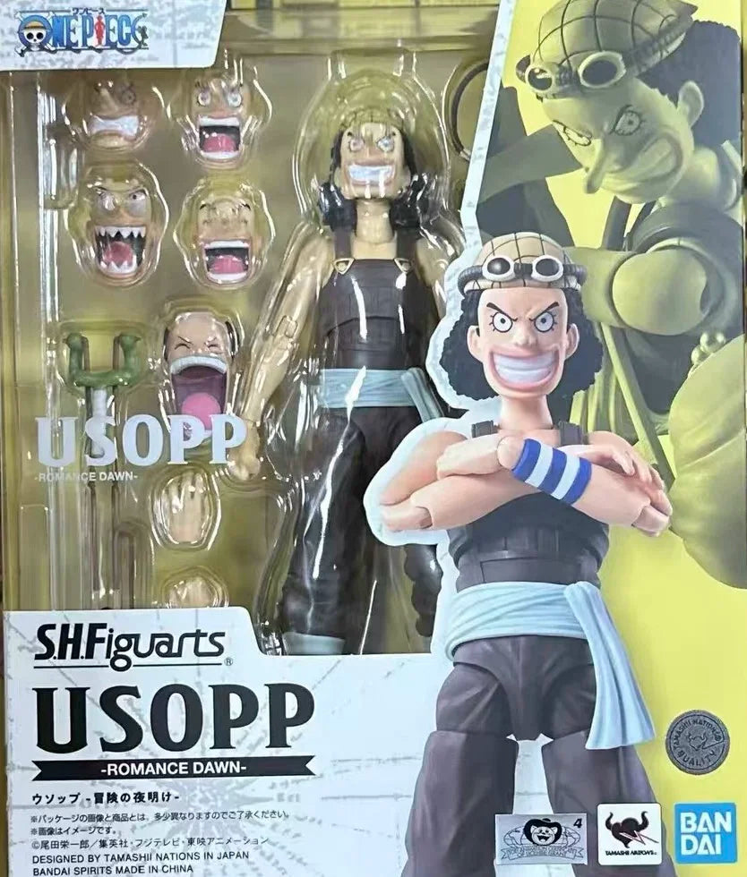 Bandai Sh Figuarts One Piece Dracule Mihawk Eustass Kid Action Figure Collectible Model Anime Collection Festival Gift