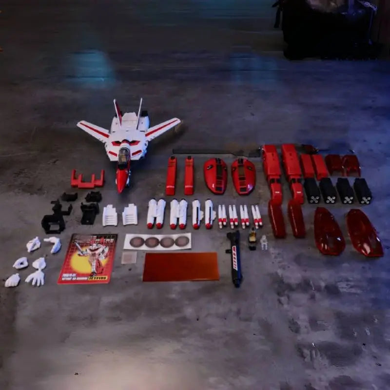 [In Stock] FG01 FG-01 Jetfire G1 Macross VF-1S Action Figure with Quick Armor - Standard - Deluxe Edition Original Box