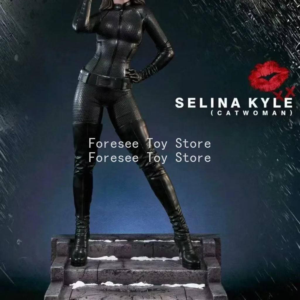 78cm Catwoman Figure The Avengers Marvel Anime Figures Collection Beautiful Girl Desktop Ornament Decorations Best Gifts for Boy