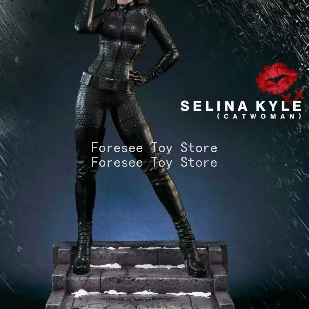 78cm Catwoman Figure The Avengers Marvel Anime Figures Collection Beautiful Girl Desktop Ornament Decorations Best Gifts for Boy