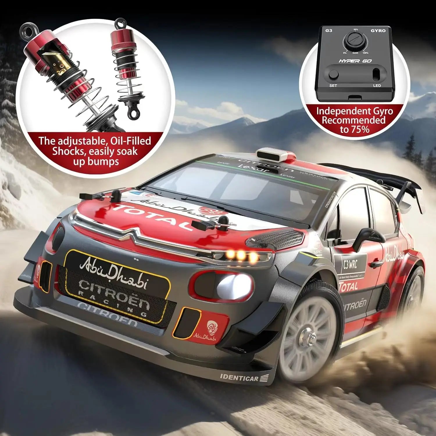 MJX Hyper Go 14303 1/14 4WD RC Дрифт Кола 65 км/ч Безчеткова 2.4G Кола с дистанционно управление 4WD Офроуд Високоскоростни RC Колички Камион Играчки