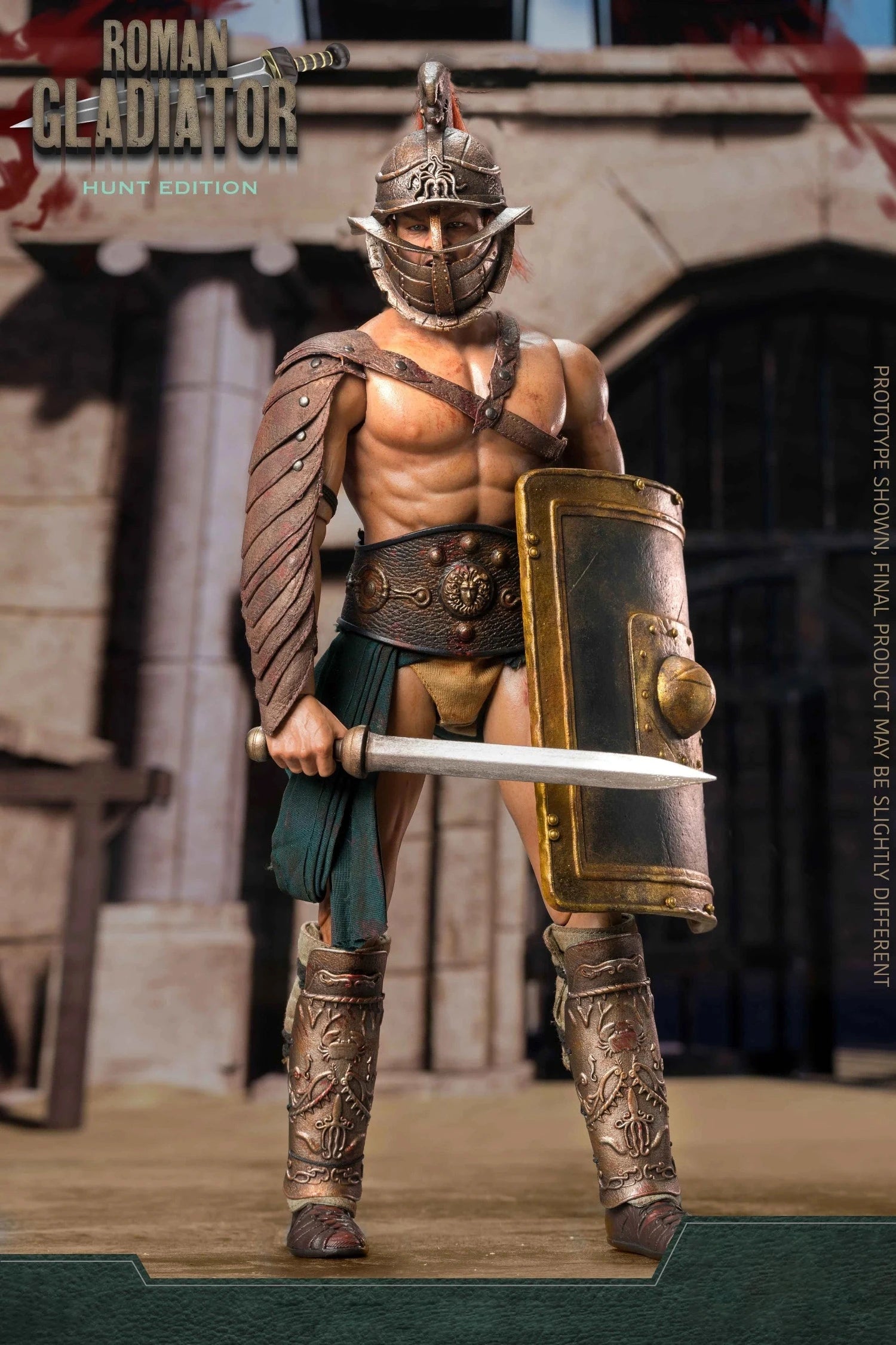 HHMODEL HAOYUTOYS HH18053 Imperial Legion Roman Gladiator Hunting Edition 1/6 Action Figure Model Collection Ornament