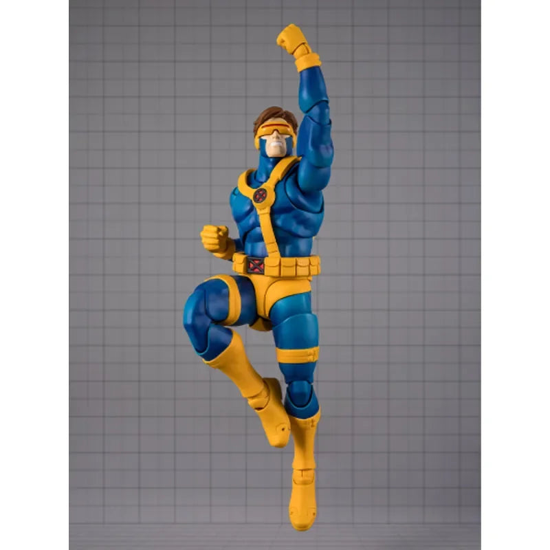 In Stock Genuine Bandai Marvel Model Kit SHF Cyclops Gamerverse Anime Action Figure Collection Finished Model Boys Toys Gifts
