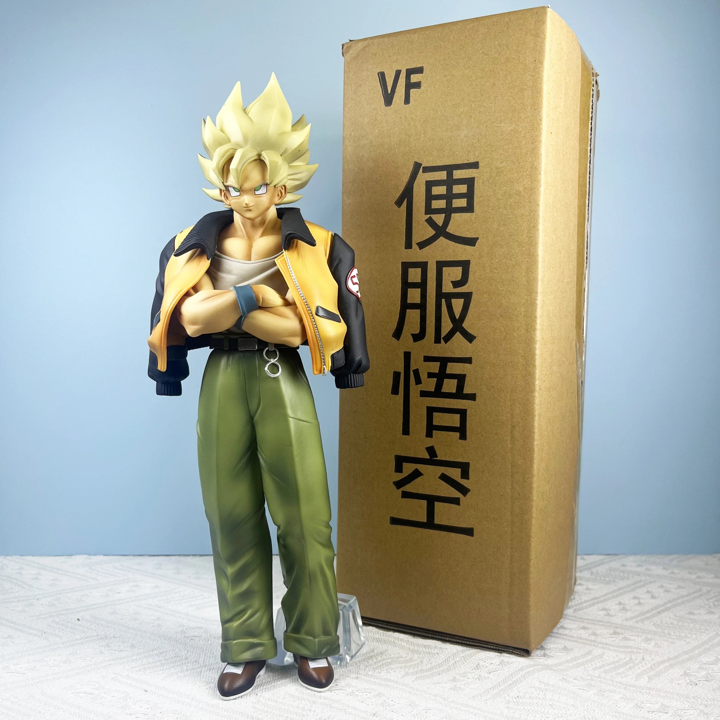 30cm VF Studio Dragon Ball Anime Figures Casual Wear Goku Action Figure Statue Model Doll Collection Toys Gifts