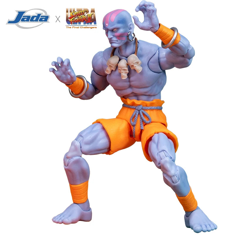 JADA Toys Action Figures Street Fighter Dhalsim / M. Bison Collector's Exclusive Edition SDCC
