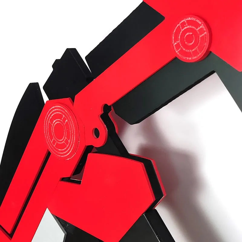 180cm Ruby Rose Sickle RWBY Anime Peripherals Wooden Detachable Cool Model Unsharpened Cosplay Desktop Ornament Collections Toy