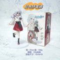 Anime Wandering Witch: The Journey Elaina Different Color Figure Cute Standing On One Foot Kimono Knee Socks Model Toys Gifts