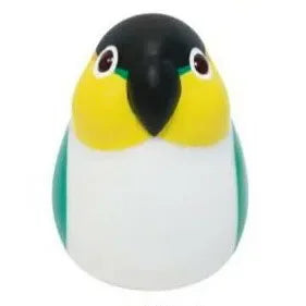 Chubby Glowing Bird Series Gashapon Toys Acacia Parrot White Java Sparrow Love Bird Q Verison Action Figure Model Ornament Toys